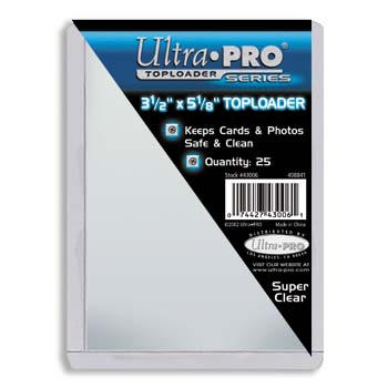 Clear 3 1/2 X 5 1/8 (25 per pack) Topload